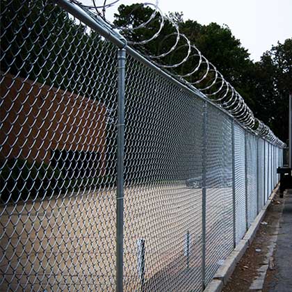 監獄警戒線隔離網 監獄物理安全隔離網案例