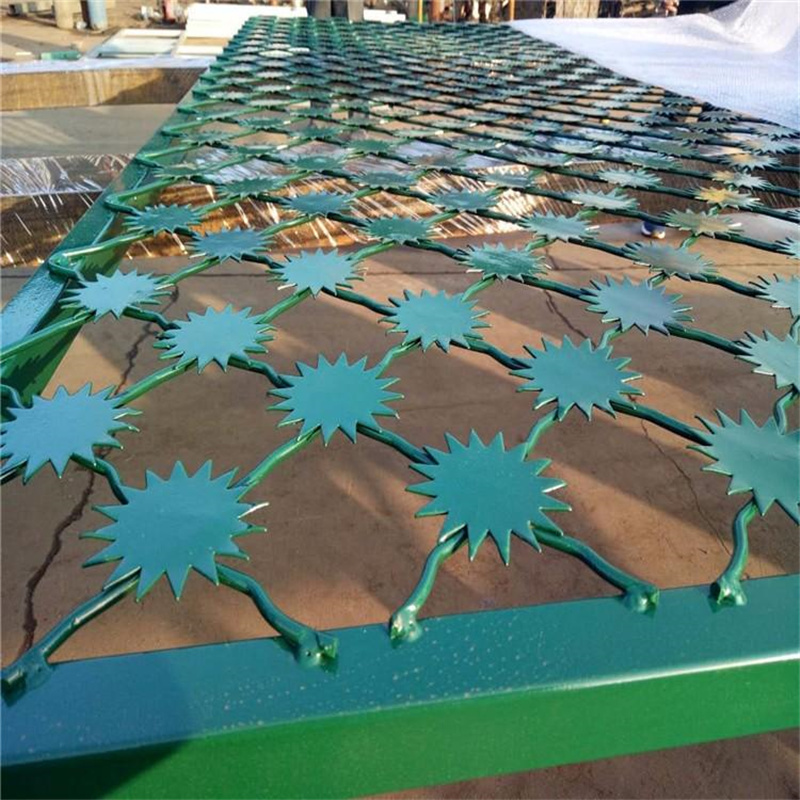 防攀爬梅花刺隔離網圖片4 防攀爬梅花刺隔離網圖片4